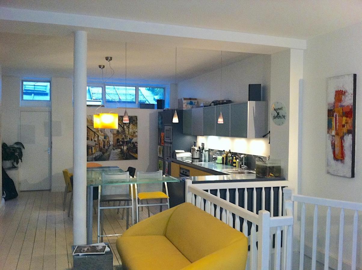 Modern Design Loft Apartment, Steps To Notre Dame Paris Luaran gambar